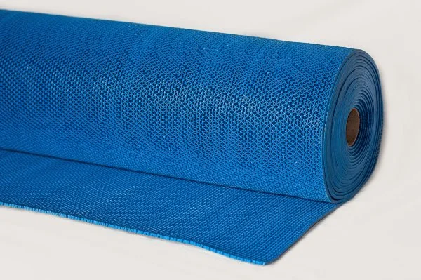 Грязезащитное рулонное покрытие ЗигЗаг Синий 4,5 мм (1,2 м) Китай в Омске