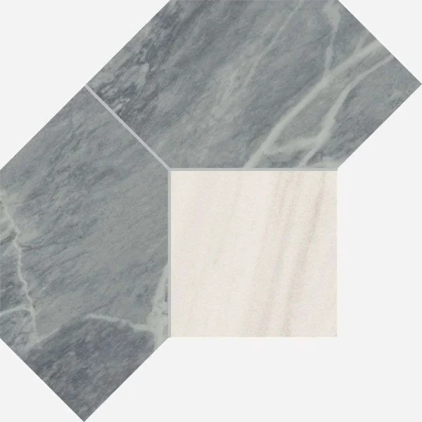 Керамогранит Italon Шарм Экстра Атлантик 28,5х21 мозаика Полигон в Омске