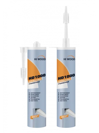 Монтажно-стыковочный клей HiWood HD1000 Белый 280 ml в Омске