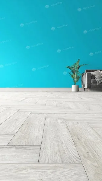 Кварц-виниловая плитка Alpine Floor Parquet Снежный ЕСО 16-11 2.5 мм. 43 класс в Омске