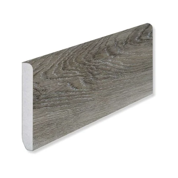Кварцевый плинтус Fargo 366-1B Дуб Рустик Серый градиент 80х11х2200 мм в Омске