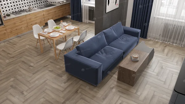 Кварц-виниловая плитка Alpine Floor Parquet Дуб Исида ЕСО 16-15 2.5 мм. 43 класс в Омске