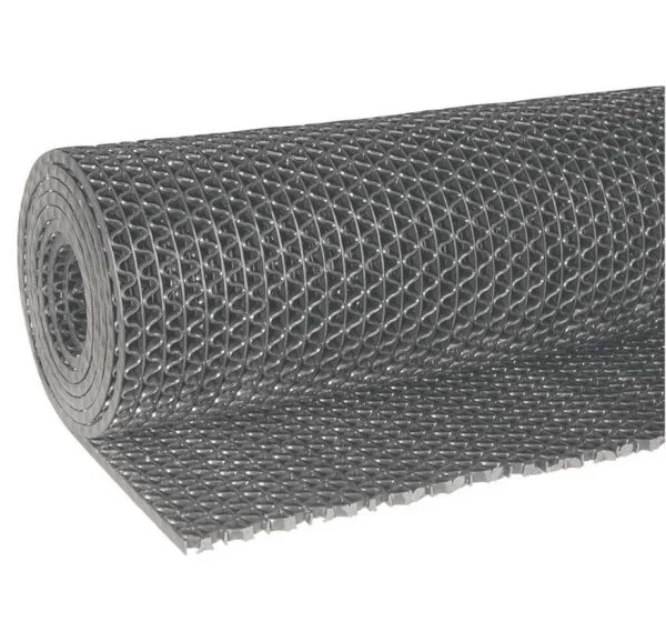 Грязезащитное рулонное покрытие ЗигЗаг Серый 4,5 мм (0,9 м) Китай в Омске