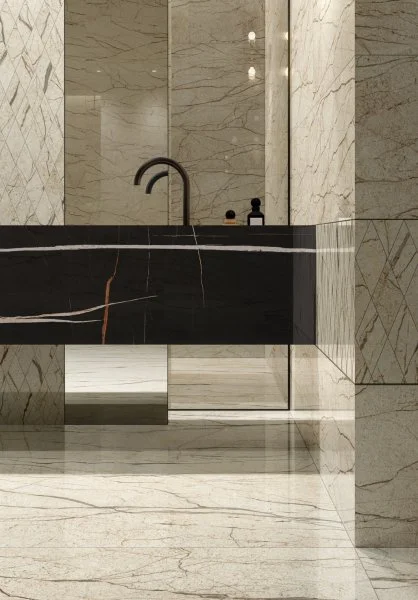 Керамогранит Italon Шарм Делюкс Крим Ривер 80х160 (Люкс и реттифицированная) в Омске