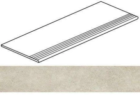 Керамогранит Italon Скайлайн Сноу 30х120 ступень в Омске