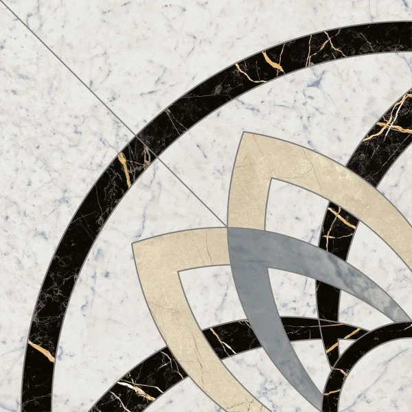 Керамогранит Italon Шарм Экстра Каррара Розон Анголо 59х59 в Омске