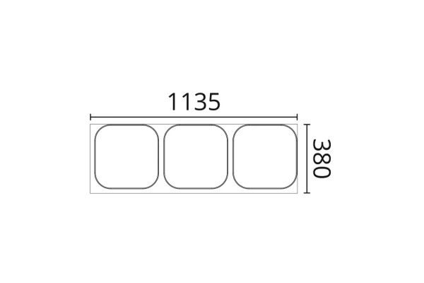 Декоративная панель NMC Arstyl Icon (113.5x38x4.5 см) в Омске