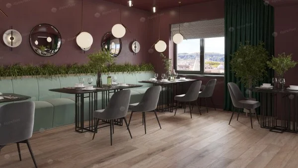 Кварц-виниловая плитка Alpine Floor Premium XL Дуб Персиковый ЕСО 7-20, 8 мм. 43 класс в Омске