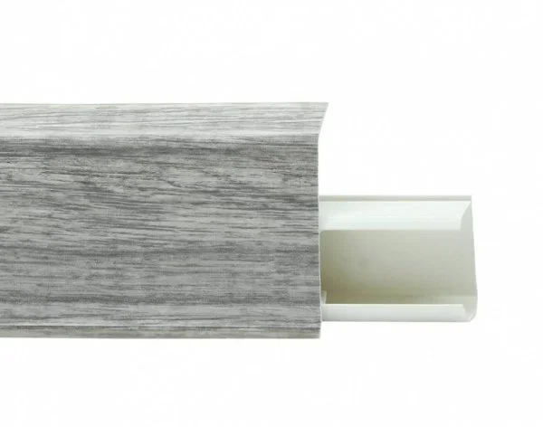 Пластиковый плинтус Royce №534 Дуб Верде (55х23х2200мм) в Омске