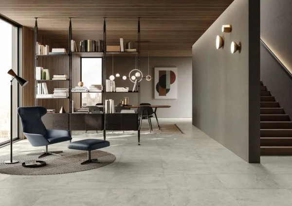 Керамогранит Italon Метрополис Абсолют Сильвер 80х80 (Натуральная и Реттифицированная) в Омске