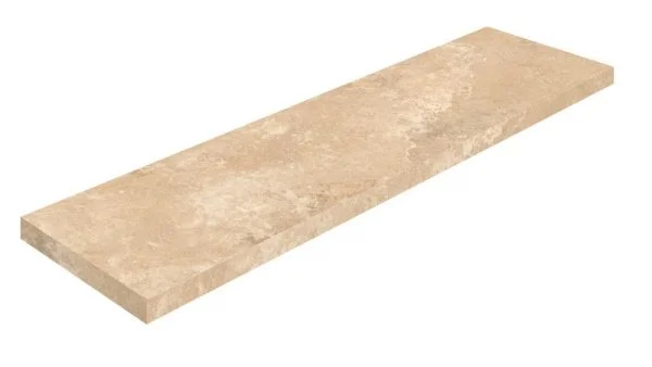 Керамогранит Coliseum Аурелия Беж Ступень угловая левая (Натуральный, 33х120) в Омске