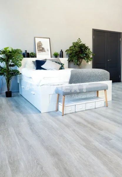 Кварц-виниловая плитка Alpine Floor Ultra Дуб Туманный ЕСО 5-26 2 мм. 34 класс в Омске