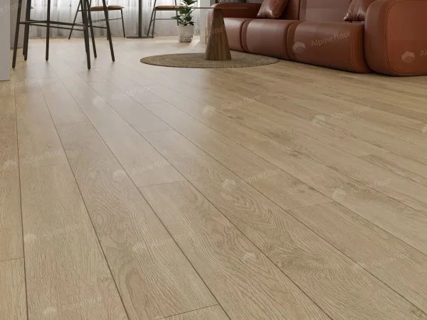 Каменно-полимерная плитка Alpine Floor Grand Sequoia Village Миндаль ECO 11-607 4мм, 43 класс в Омске