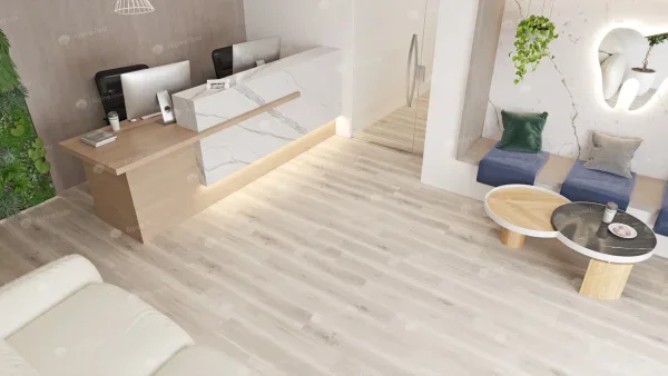 Кварц-виниловая плитка Alpine Floor Ultra Дуб Полярный ЕСО 5-19 2 мм. 34 класс в Омске