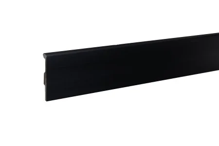 Плинтус дюрополимерный Bonkeel 02 Черный (80х14х2000 мм) в Омске