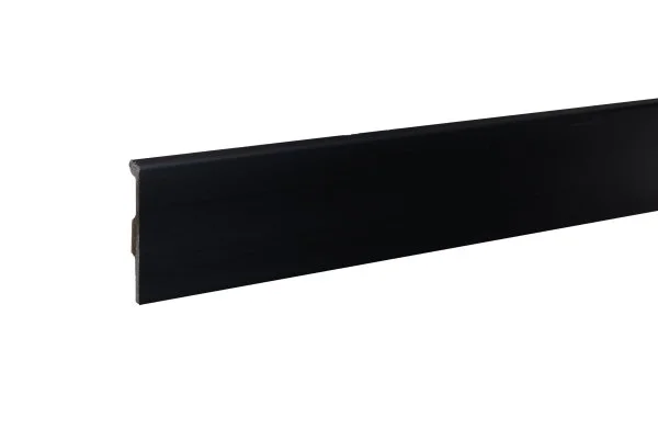 Плинтус дюрополимерный Bonkeel 02 Черный (80х14х2000 мм) в Омске