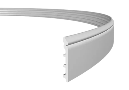 Плинтус Европласт 1.53.110 (138х19х2000 мм) Гибкий в Омске