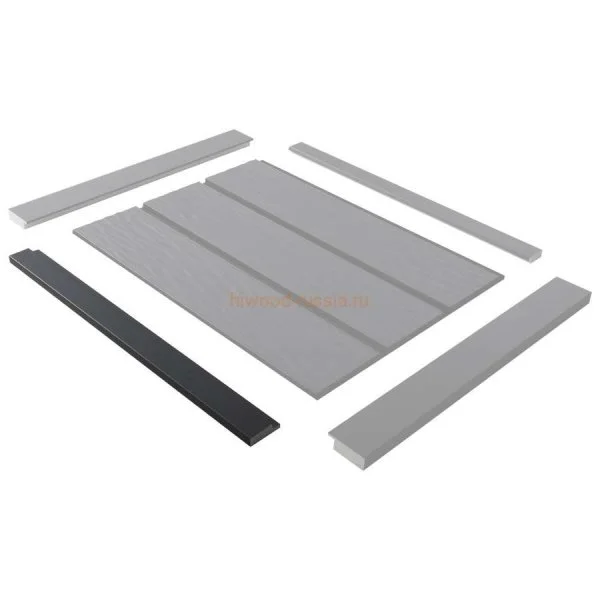 Финишный молдинг LF124A GR15K правый декорированный (42х12х2700мм) в Омске