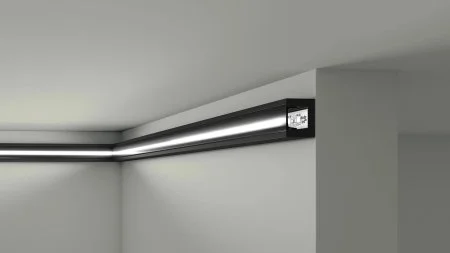 Профиль NMC Wallstyl IL12 Black (25х20х2000мм) в Омске