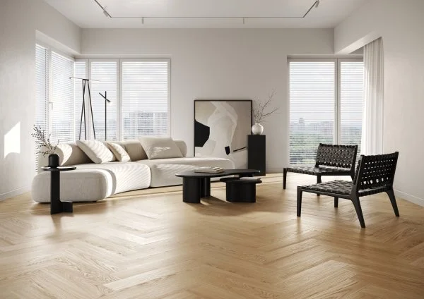 Паркетная доска Quartz Parquet Английская Ёлка Дуб Тоскана 33-407 в Омске