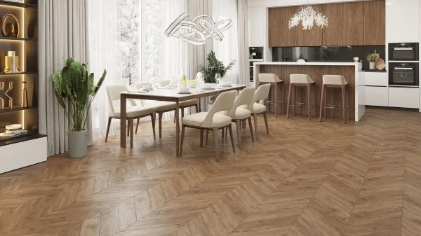 Кварц-виниловая плитка Alpine Floor Chevron Гевуина ECO 20-10 (2,5 мм. 43 класс) в Омске