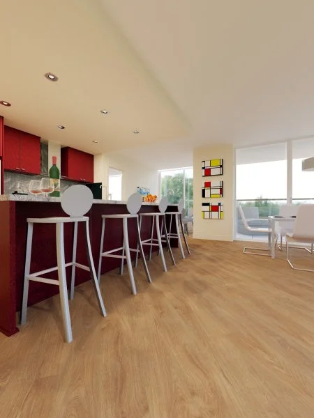 Кварц-виниловая плитка FineFloor Light Дуб Эно FF-1371 в Омске