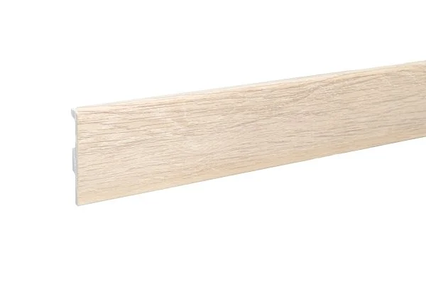 Плинтус дюрополимерный Bonkeel Дуб Корсар (80х14х2000 мм) в Омске