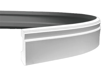 Плинтус Европласт 1.53.101 (110х26х2000 мм) Гибкий в Омске