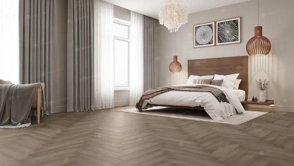 Кварц-виниловая плитка Alpine Floor Parquet Дуб Насыщенный ЕСО 16-7 2.5 мм. 43 класс в Омске