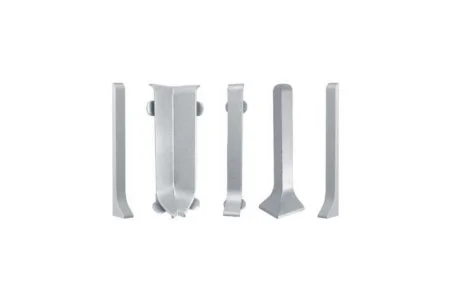 Соединитель для плинтуса ЭлитПроф Плоский 80 (ПВХ) в Омске