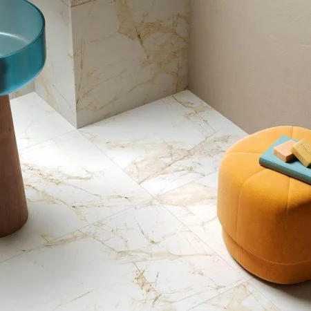 Керамогранит Coliseum Канова Уайт 60х120 (Натуральный и Реттифицированный) в Омске