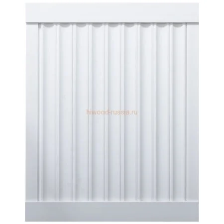 Финишный молдинг LF124B NP левый белый (31х12х2700мм) в Омске