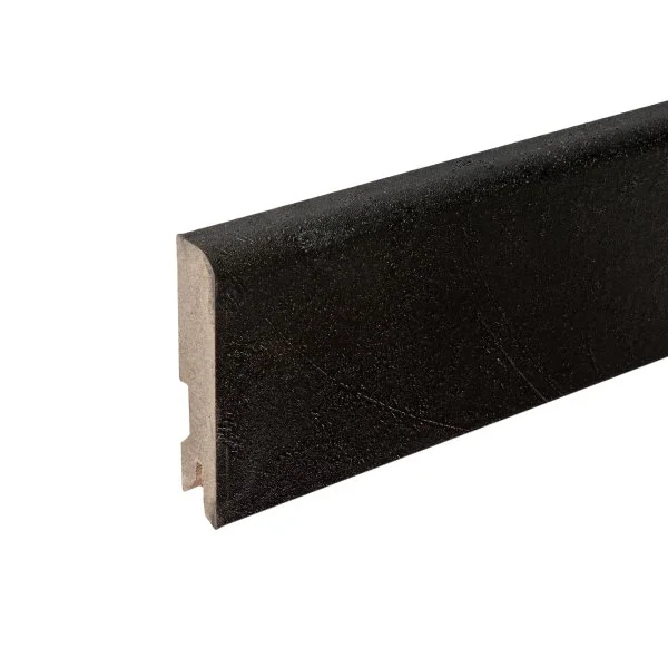Плинтус MDF Bonkeel 24034 Чёрный Лофт (80х16х2400 мм) в Омске