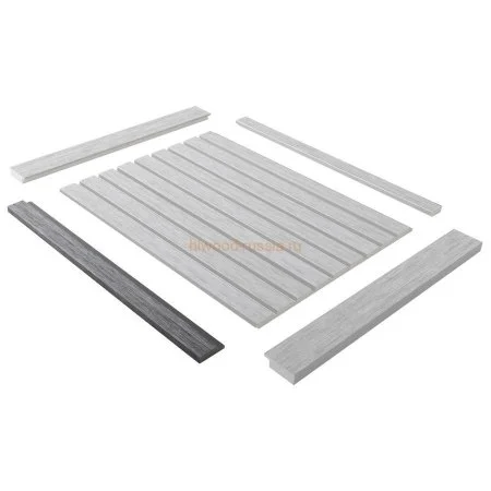 Финишный молдинг LF124A GN68 правый декорированный (42х12х2700мм) в Омске