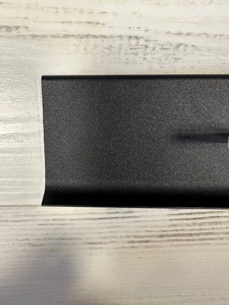 Алюминиевый плинтус Bonkeel ПЛ80 515л Черный (78,5х11,2х2500мм) в Омске