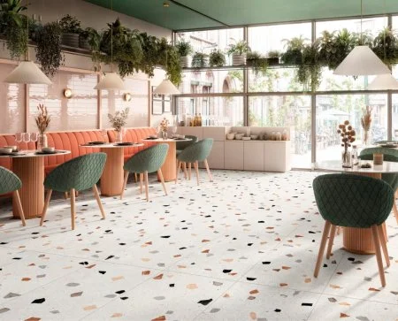 Керамогранит Coliseum Палладио Уайт 60х120 (Натуральный и Реттифицированный) в Омске