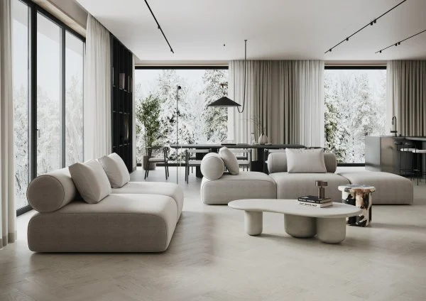 Паркетная доска Quartz Parquet Штучный паркет Дуб Песочный 44-408 в Омске