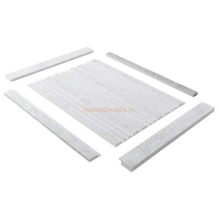 Финишный молдинг LF124B W50 левый декорированный (31х12х2700мм) в Омске