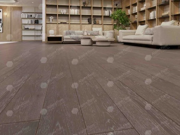 Инженерная доска Alpine Floor Villa Дуб Грей Стори в Омске