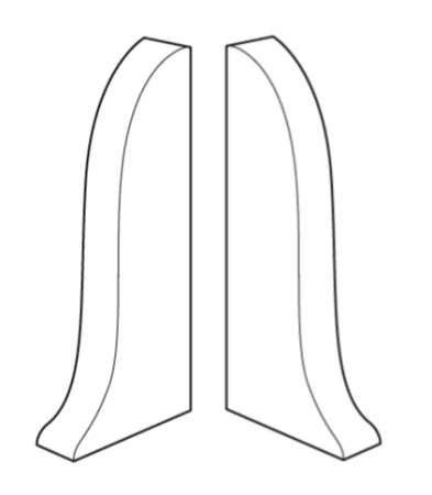 Заглушки Royce 55 №552 Белый Матовый в Омске