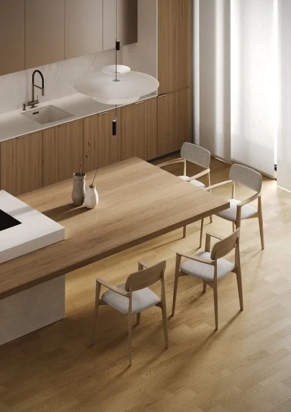 Паркетная доска Quartz Parquet Штучный паркет Дуб Шампань 44-414 в Омске