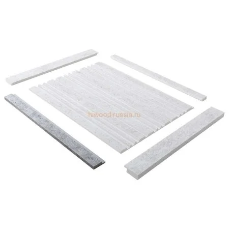 Финишный молдинг LF124A W50 правый декорированный (42х12х2700мм) в Омске