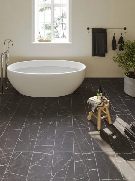 Ламинат Egger PRO 8/33 4V Large Aqua+ Камень Пьетра Гриджиа чёрный EPL246 в Омске