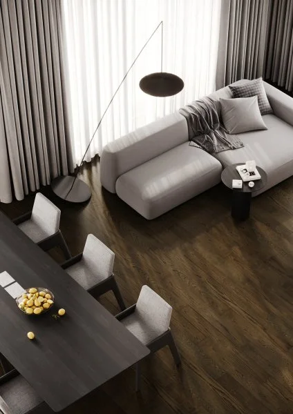 Паркетная доска Quartz Parquet Классик 5 мм Дуб Брауни 413 в Омске