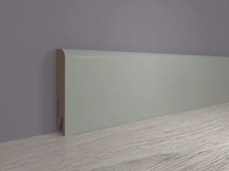 Плинтус MDF Bonkeel 24062 Айс Грей (80х16х2400 мм) в Омске