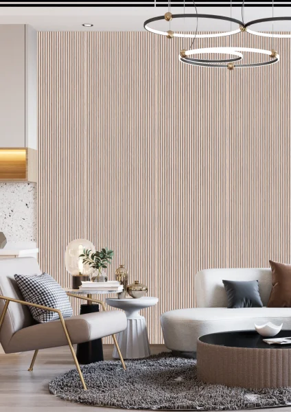 Декоративная панель для стен HiWood LV129 BR417N (120х12х2700мм) в Омске