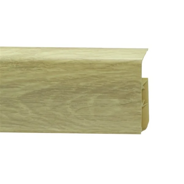 Пластиковый плинтус Royce №306 Дуб Эйфель (80х24х2200мм) в Омске