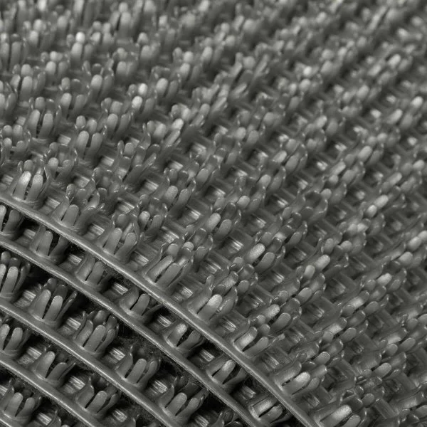 Щетинистое покрытие Альфа-Стиль 128 Серый металлик - 0,9х15 м. пог в Омске