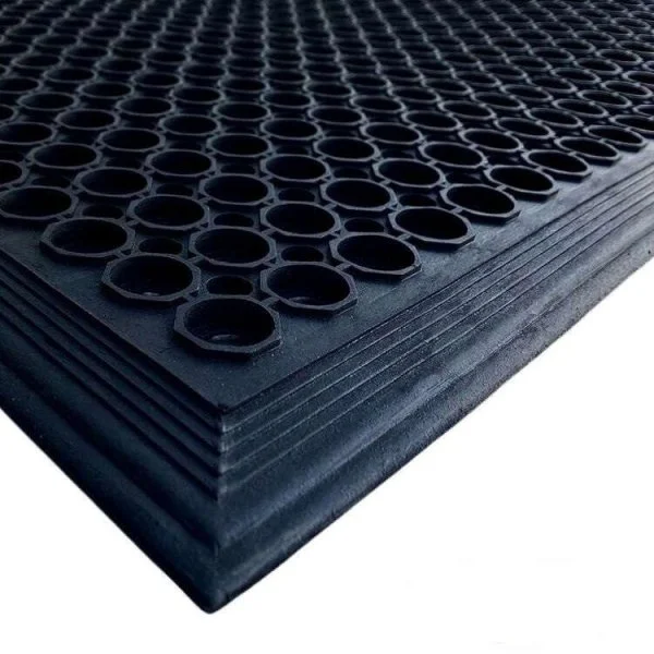 Грязезащитный ячеистый резиновый коврик Ринго-Мат с отверстиями Rem 600х900х12 мм в Омске