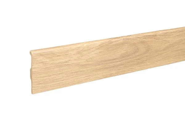 Плинтус дюрополимерный Bonkeel Дуб Бежевый (80х14х2000 мм) в Омске